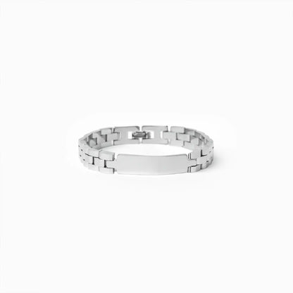 tarnish-proof metal wristband for men