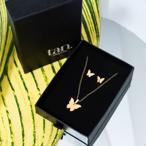 Butterfly Glow Pendant Set