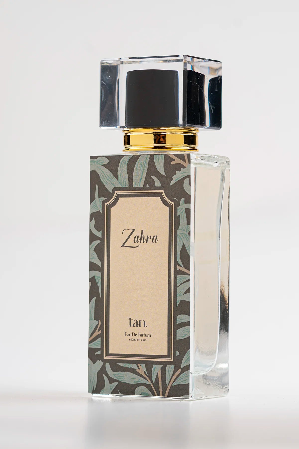 An elegant 50ml (EDP) bottle of Zahra perfume for women in Pakistan - tanstore.pk