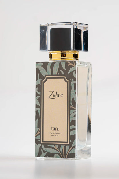 An elegant 50ml (EDP) bottle of Zahra perfume for women in Pakistan - tanstore.pk